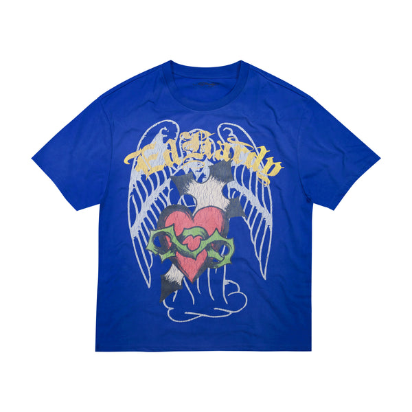 ed hardy Sacred Heart Boxy Tee