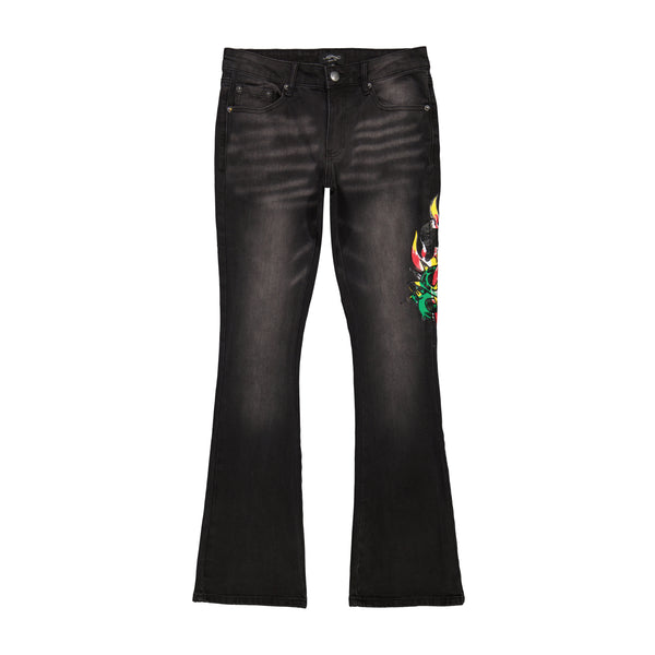 ed hardy Sacred Heart Low Waist Bootcut Jean