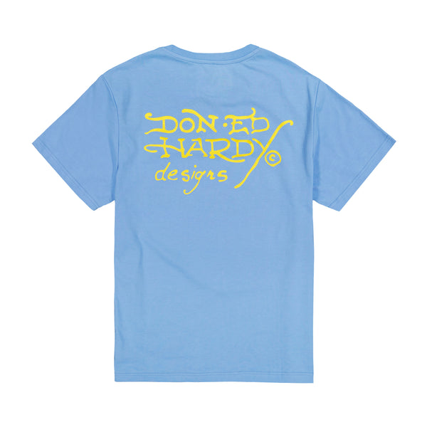 Ed Hardy Skull Panther Throwback Graphic Tee