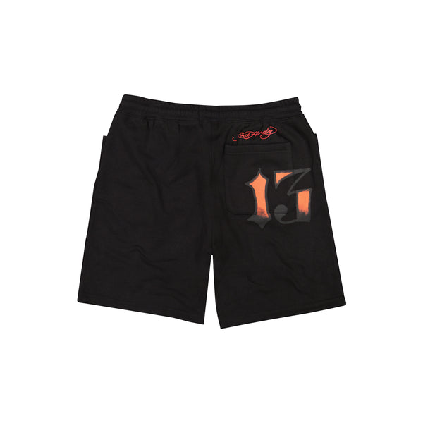 Ed Hardy Swallows Fleece Shorts