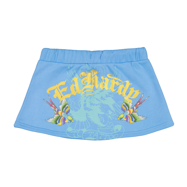 Ed Hardy Swallows Fleece Skirt