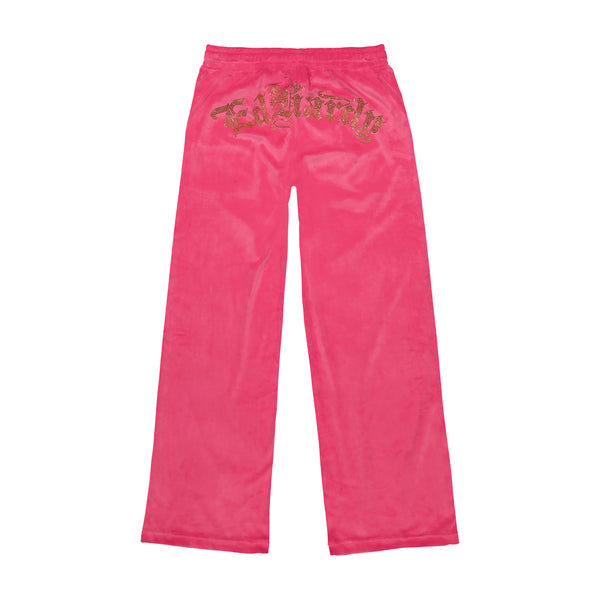 Ed Hardy Tattoo Eagle Y2K Velour Sweatpants