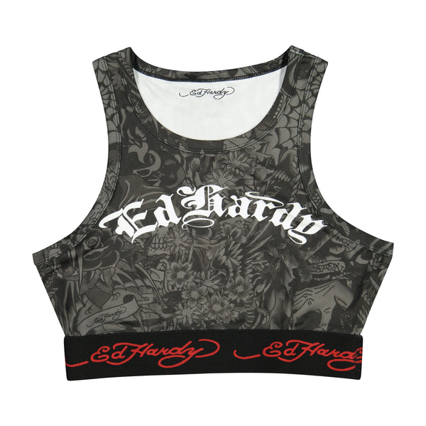 ed hardy Tattoo Sport Tank