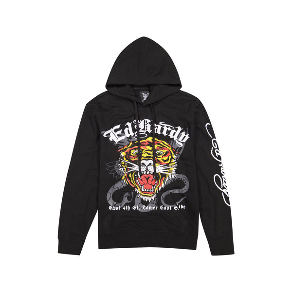 ed hardy Tiger Head Men's Hoodie