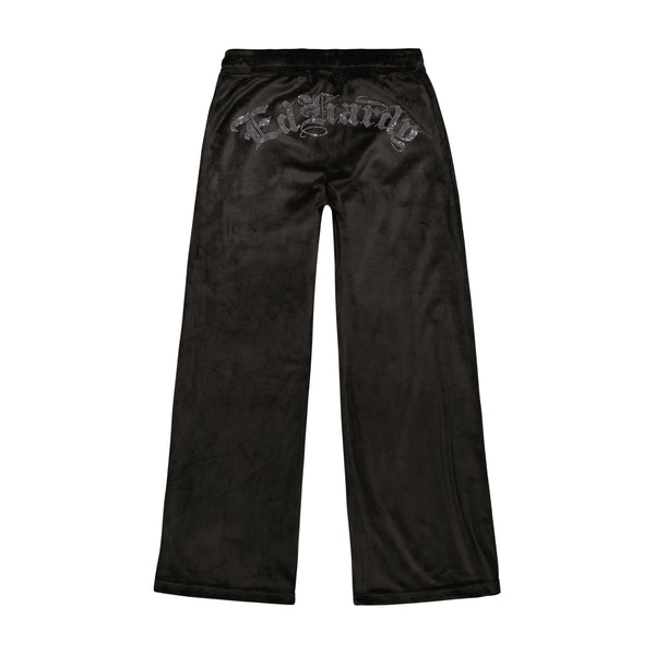 Ed Hardy Tiger Head Y2K Velour Sweatpants