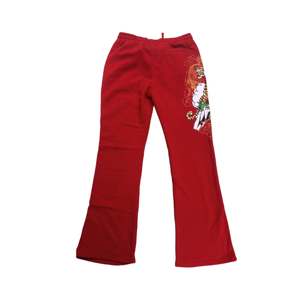 Ed Hardy Tiger Mountain Bootcut Sweatpants