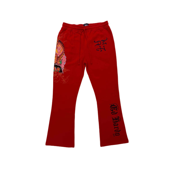 ed hardy Tiger Mountain Bootcut Sweatpants