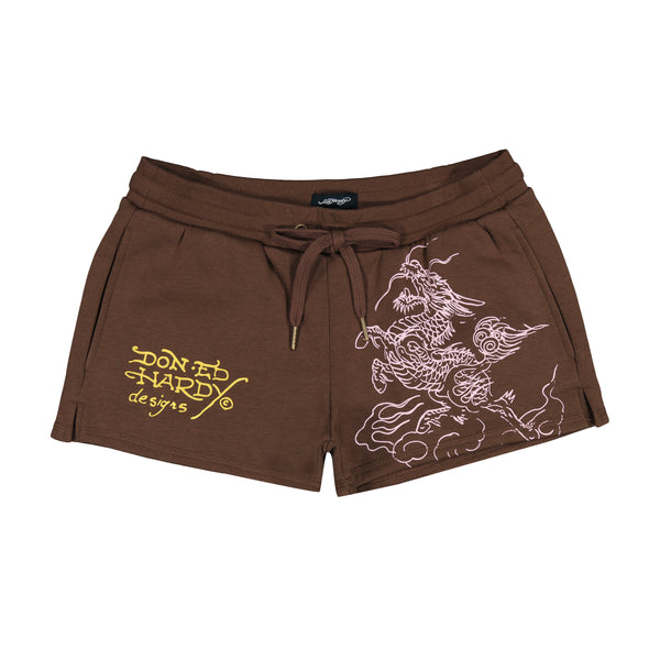 ed hardy Tiger Mountain Fleece Short