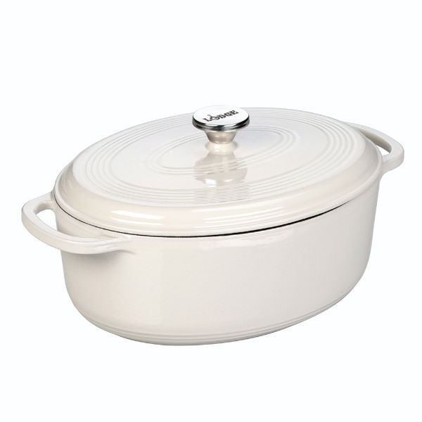 eddingtons 6.62 LTR OVAL DUTCH OVEN OYSTER 39.88cm X 29.08cm X 15.95cm