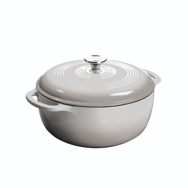 eddingtons 6 LTR DUTCH OVEN GREY 13.5X10.75X7.25"(34.21X27.31X18.42CM)