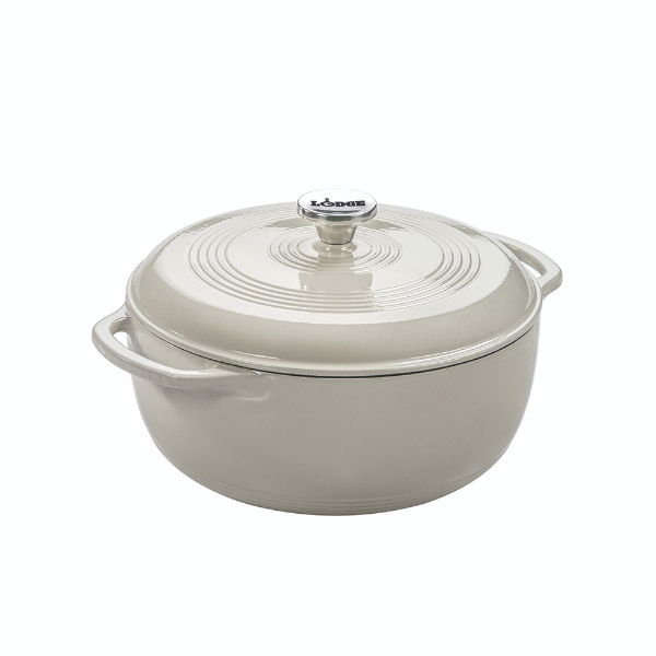 eddingtons 6 LTR OYSTER DUTCH OVEN 13.5X10.75.7.25"(34.21X27.31X18