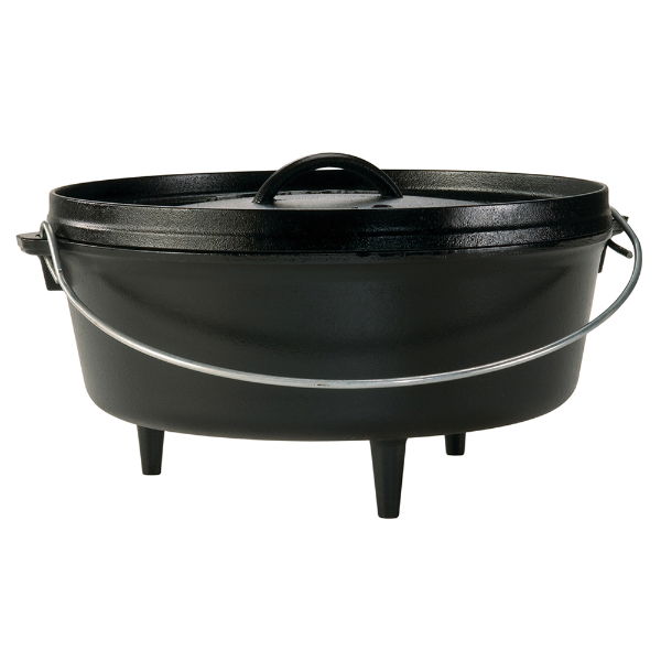 eddingtons 6QT CAMP DUTCH OVEN 12 DIA X 3.74 INCH (30.5 DIA X 9.5CM)