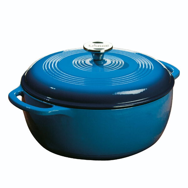 eddingtons 7.8 QRT DUTCH OVEN BLUE 13.38X12.63X6.13"(33.99X32.08X15.57