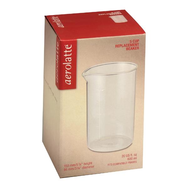 Eddingtons AEROLATTE REPLACEMENT BEAKER 5 CUP 600ML