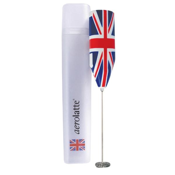 Eddingtons AEROLATTE UNION JACK TO-GO FROTHER WITH TUBE