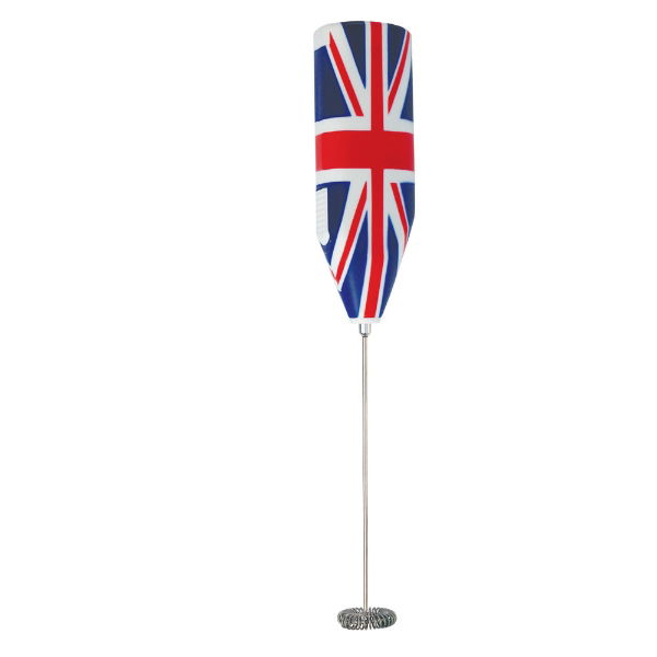 eddingtons AEROLATTE UNION JACK TO-GO FROTHER WITH TUBE