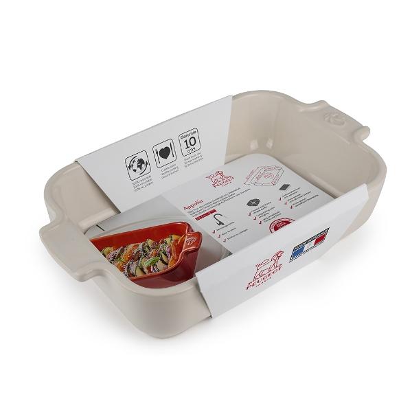 Eddingtons APPOLIA ECRU RECTANGULAR INDIVIDUAL DISH 22CM