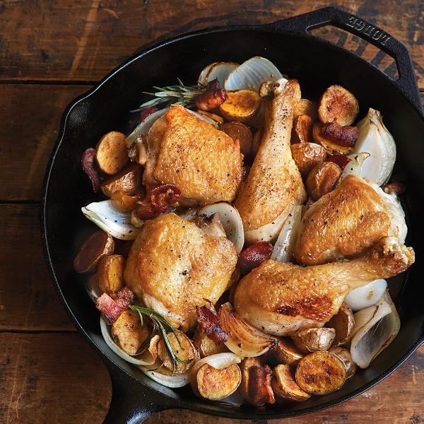 Eddingtons #CAST IRON SKILLET 13.25 INCH DIA (33.66CM DIA)