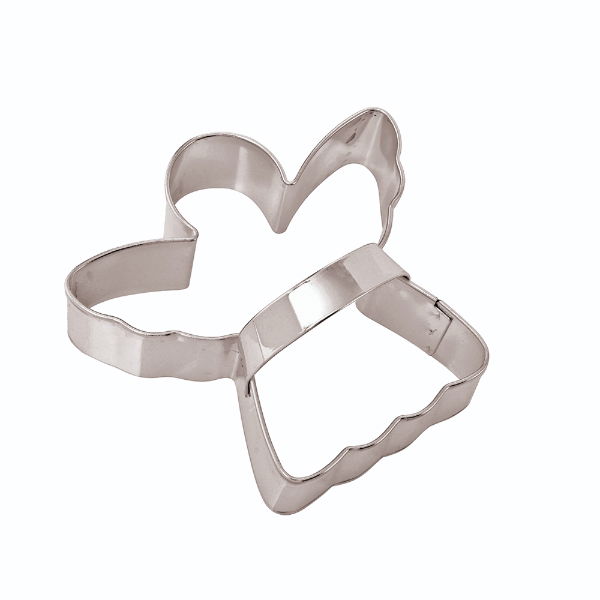 eddingtons CHRISTMAS ANGEL SS COOKIE CUTTER WITH HANDLE
