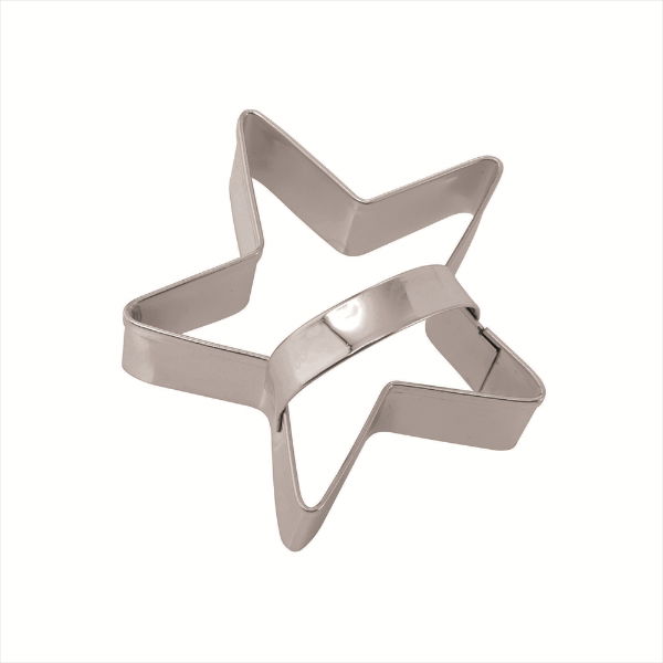 eddingtons CHRISTMAS STAR COOKIE CUTTER SS WITH HANDLE