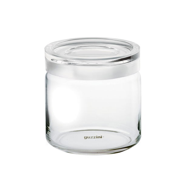 eddingtons CLEAR STORAGE JAR WITH AIRTIGHT LID 500ML