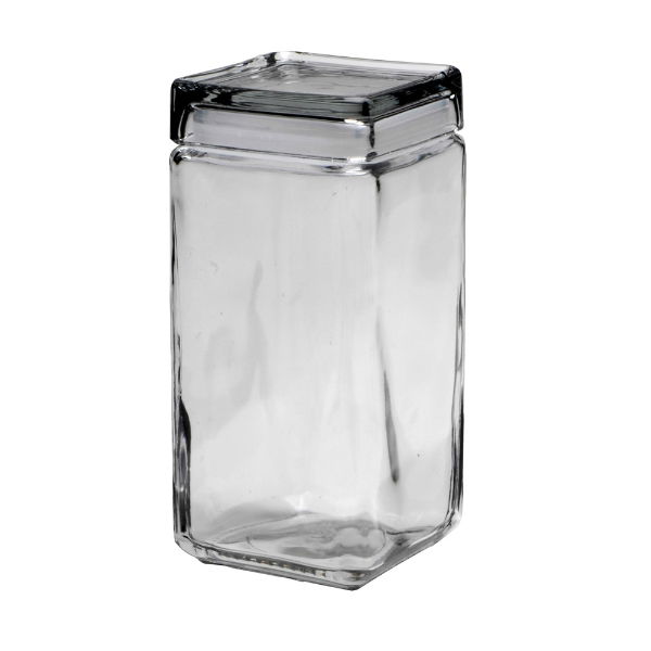 eddingtons 2.3L STACKABLE GLASS BOX JAR