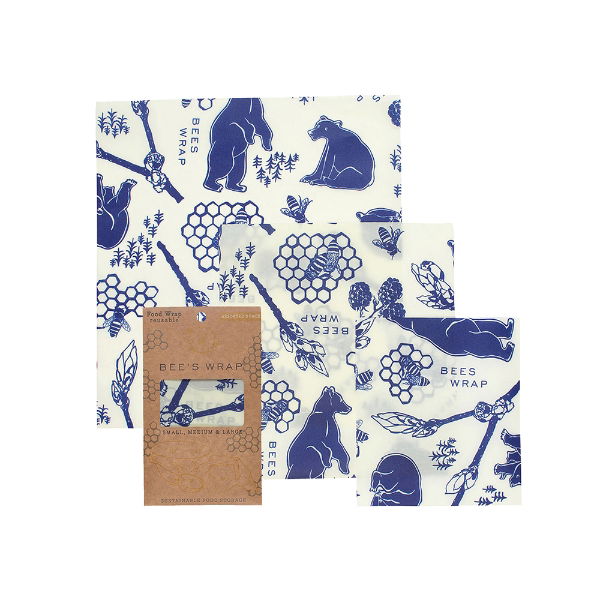 eddingtons 3 PACK ASSORTED SIZE WRAP - BEES & BEARS