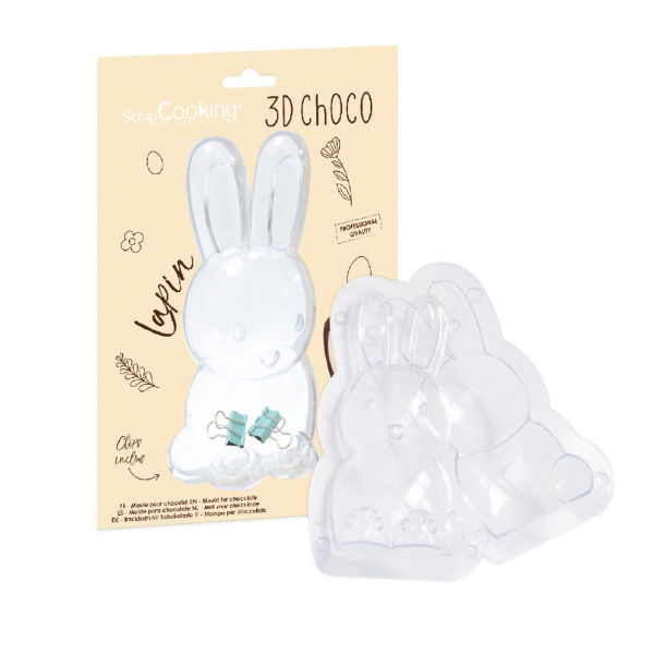 eddingtons 3D CHOCO MOULD RABBIT