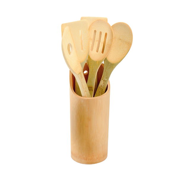 eddingtons 6 PIECE BAMBOO COOKING UTENSILS SET