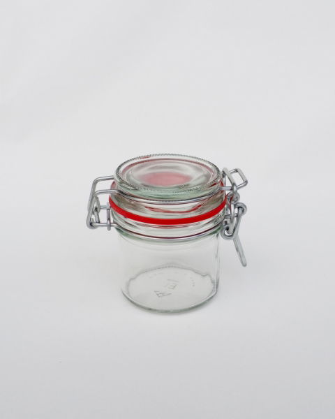 eddingtons 6 x 125ML CLIP TOP JARS