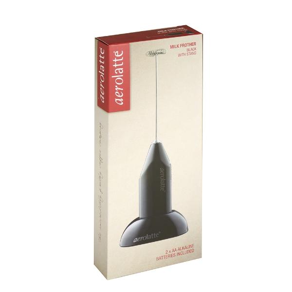 Eddingtons AEROLATTE MILK FROTHER WITH STAND BLACK