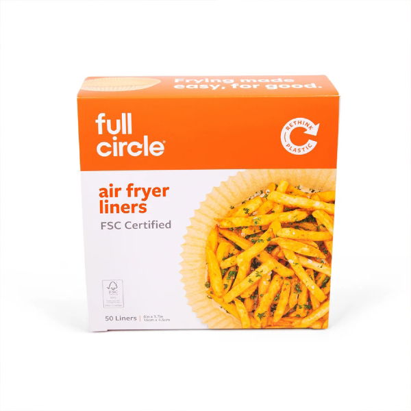 eddingtons AIR FRYER LINERS NATURAL 50PK