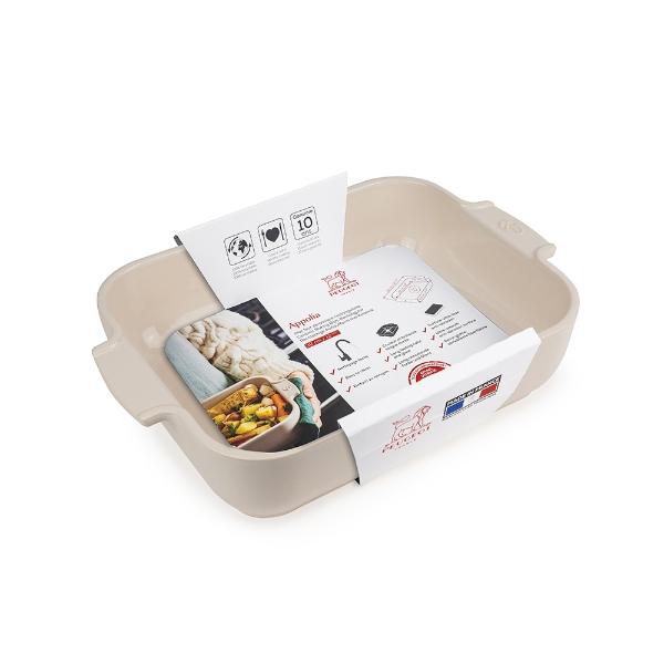 Eddingtons APPOLIA ECRU RECTANGULAR OVEN DISH 32CM