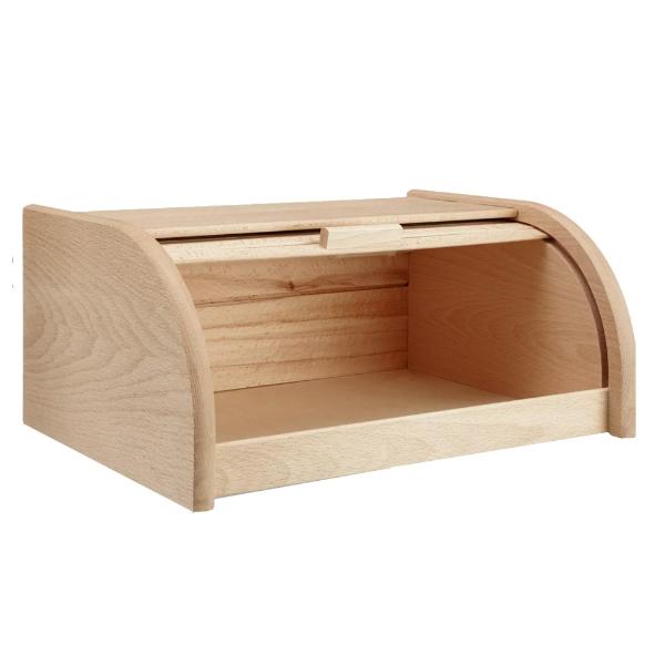 Eddingtons BEECHWOOD ROLL TOP BREAD BIN