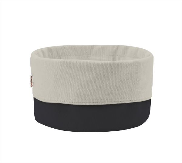 eddingtons BREAD BAG LARGE BLACK/SAND