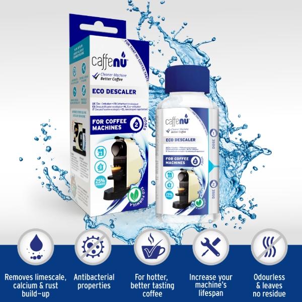 Eddingtons CAFFE NU DESCALER TWO DOSE 200ML