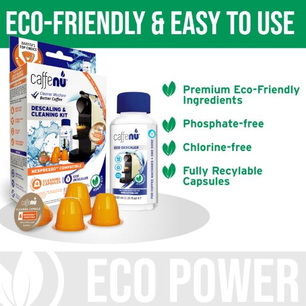 Eddingtons CAFFE NU DESCALING & CLEANING KIT