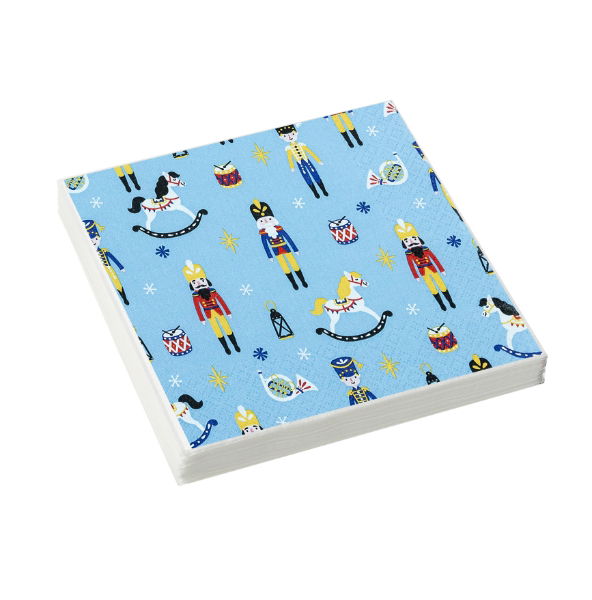 eddingtons CHRISTMAS TOYS PAPER NAPKINS 33 X 33CM