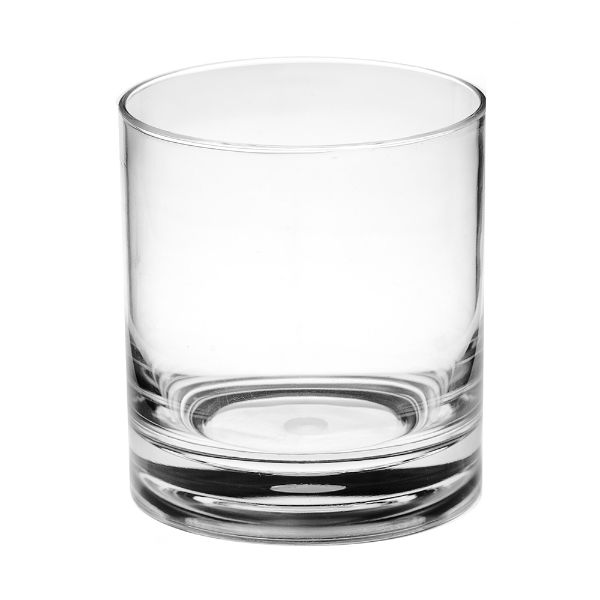eddingtons CLEAR ACRYLIC WHISKEY DOF TUMBLER