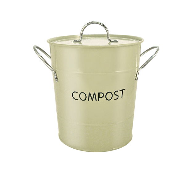 eddingtons COMPOST PAIL SAGE GREEN