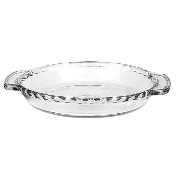 eddingtons DEEP GLASS PIE DISH 24CM