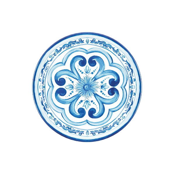 eddingtons #DINNER PLATE BLUES 27.5CM DIA