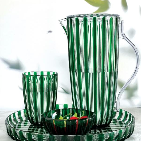 Eddingtons DOLCE VITA EMERALD PITCHER WITH LID