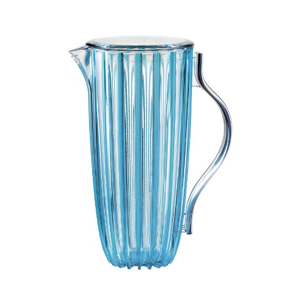 eddingtons DOLCE VITA TURQUOISE PITCHER WITH LID