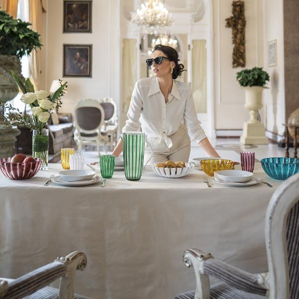 Eddingtons DOLCE VITA TURQUOISE SALAD SERVERS