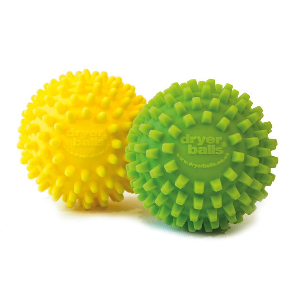 eddingtons DRYER BALL PACK OF 2 - GREEN AND YELLOW
