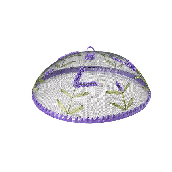 eddingtons EPICUREAN LAVENDER FOOD COVER 35CM DIA