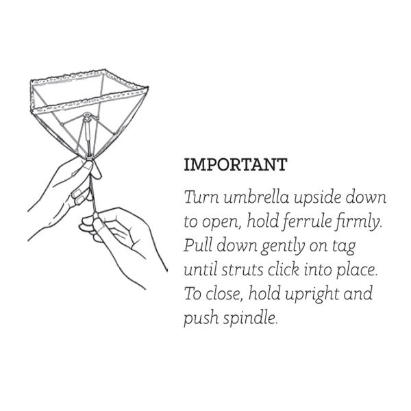 Eddingtons EPICUREAN SMALL DAISY FOOD UMBRELLA