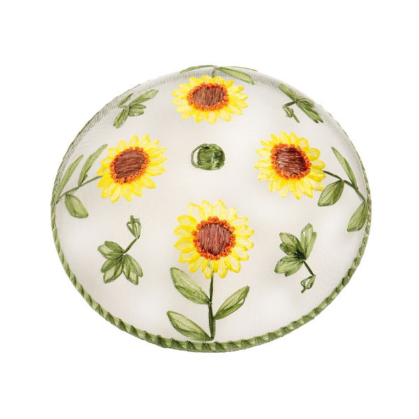 eddingtons EPICUREAN SUNFLOWER FOOD COVER 35CM DIA