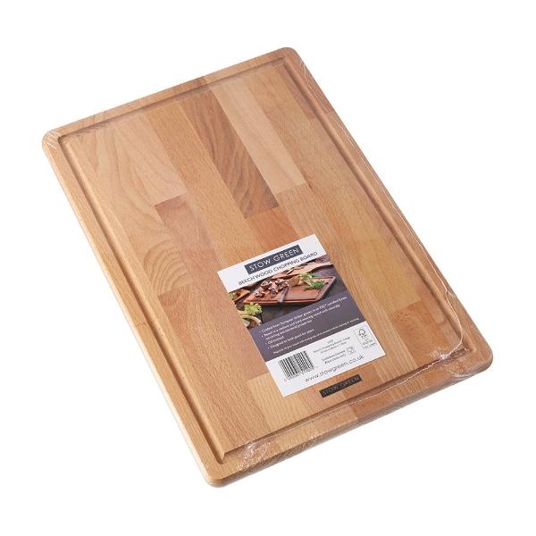 Eddingtons EXTRA LARGE BEECHWOOD CHOPPING BOARD